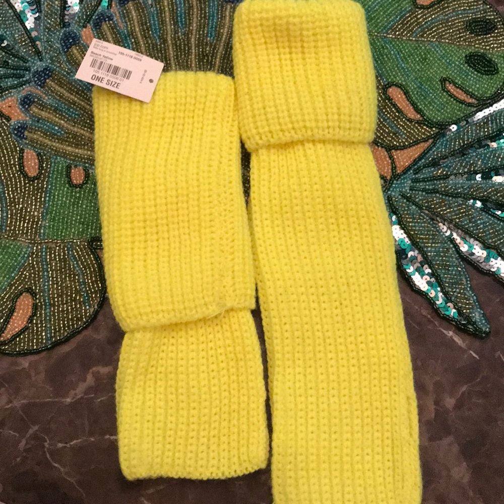 Neon Yellow Hand Warmers! - Picture 2 of 4